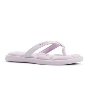 36$ Roxy Rays Flat Casual Flip Flops Sandals Women's Size 10 US Purple